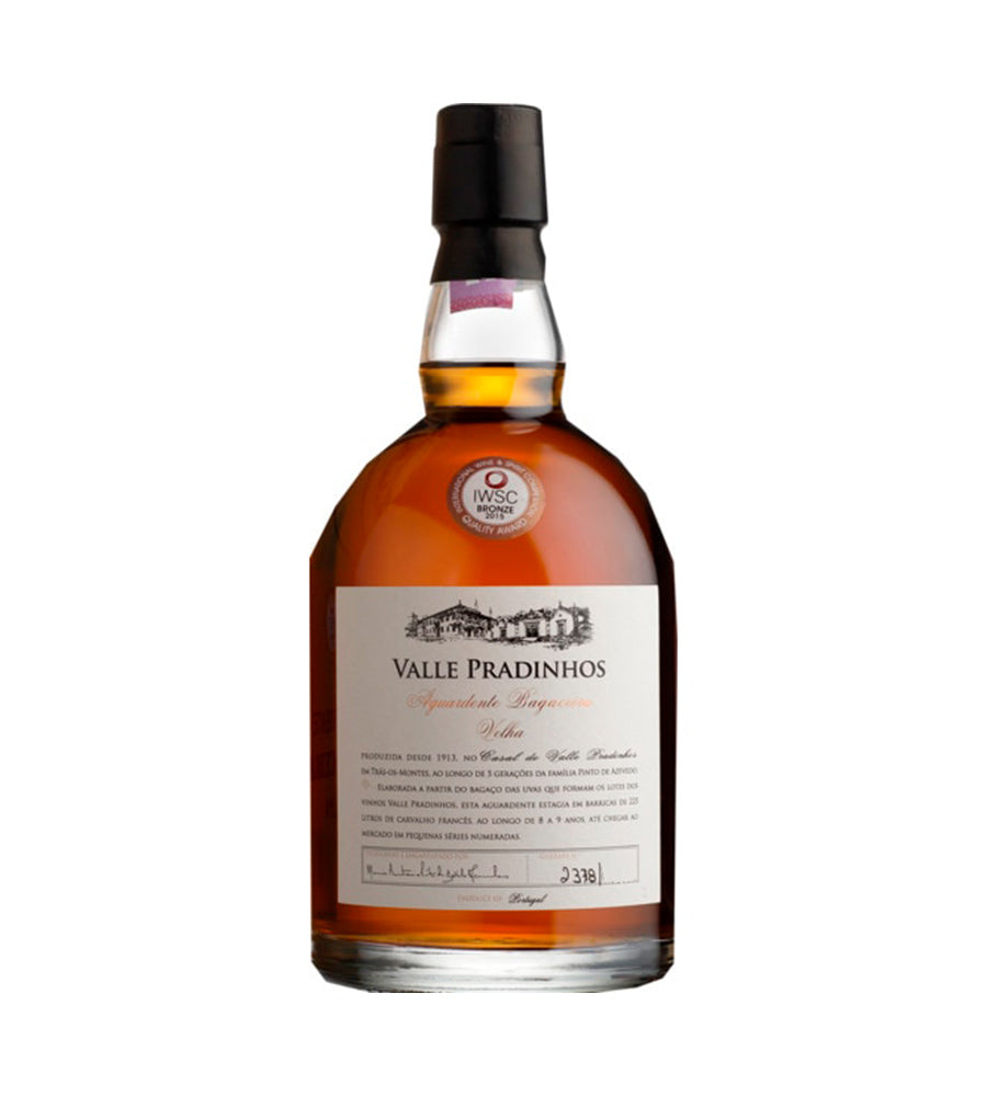 Aguardente Bagaceira Valle Pradinhos Velha, 70cl Trás-os-Montes